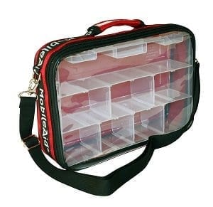 MobileAid Clear-View Vaccination Supplies Organizer Box with Dividers -  Medium [Load-Your-Own] (42564) - LifeSecure